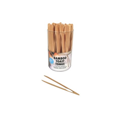 Bamboo Toast Tongs - (Tub 30)