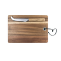 Rectangular Cheese / Serving Board With Serrated Cheese Knife