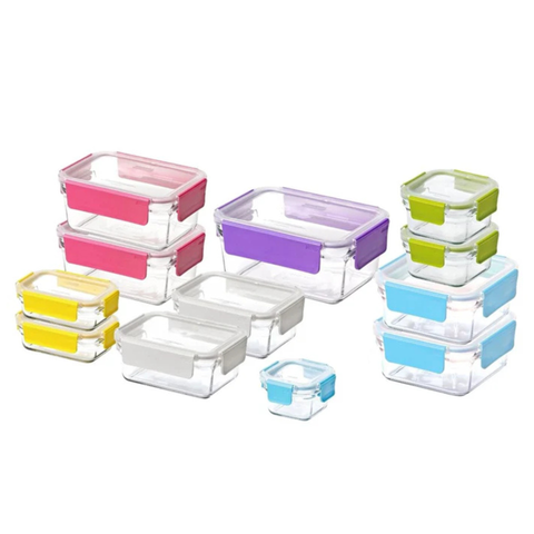 12 Piece Premium Oven Safe Tempered Glass Set