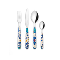 24 piece Cutlery Set Flower & Lemon - Mediterranean