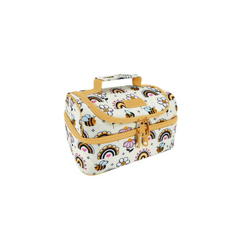 Insulated Double Decker Lunch Bag