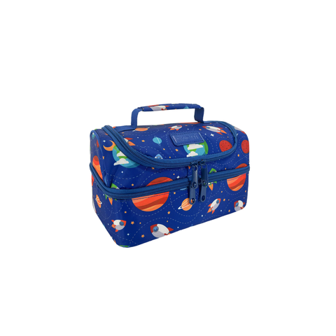 Insulated Double Decker Lunch Bag