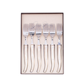 Laguiole Jean Neron Fork Set 6 Champagne