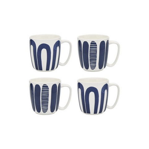 Maya Set 4 Mugs 300ml