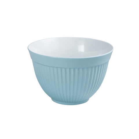 Ribbed Mixing Bowl 20cm / 2L - Duck Egg Blue