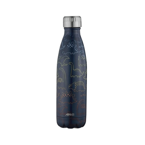 Fluid Bottle 500ml Coloured Dino