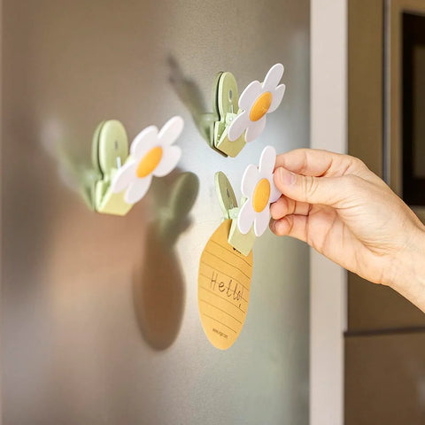 White Magic Vigar Florganic Notebook With Suction + Magnet Clip 2Pc Set