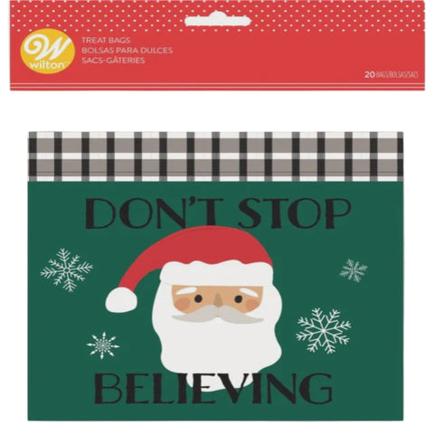 Santa Resealable Treat Bag