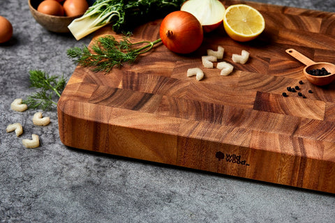 Franklin Large Thick End Grain Butcher's Block Chopping Board