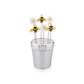 Barware Stainless Steel Flowerpot Cocktail Picks