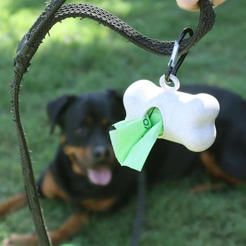 White Magic Doggy Bag Holder