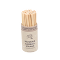 Eco Basics Reusable Bamboo Straws - Single