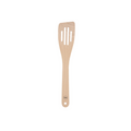 Wooden Curved Slotted Wok Spatula, Fsc Certified Beech