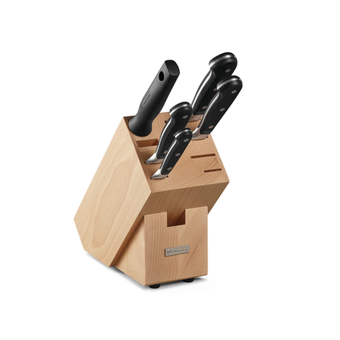 Classic Knife Block Set With Carving 20Cm 6 Piece