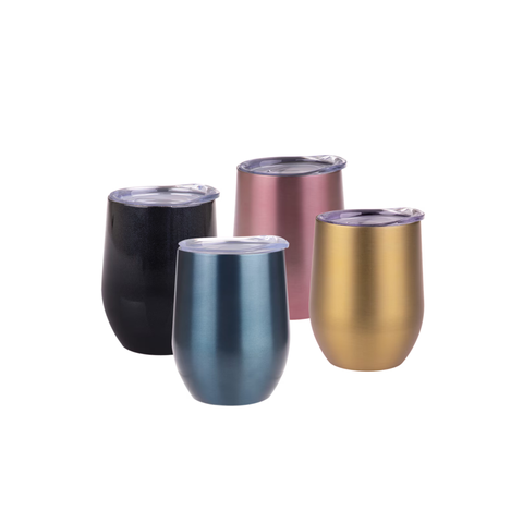 Oasis Stainless Steel Double Wall Insulated Wine Tumbler 330ml - 9 Colors