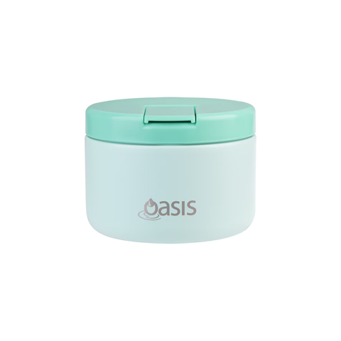 Stainless Steel Double Wall Insulated Food Flask with Quick Release Lid 300ml