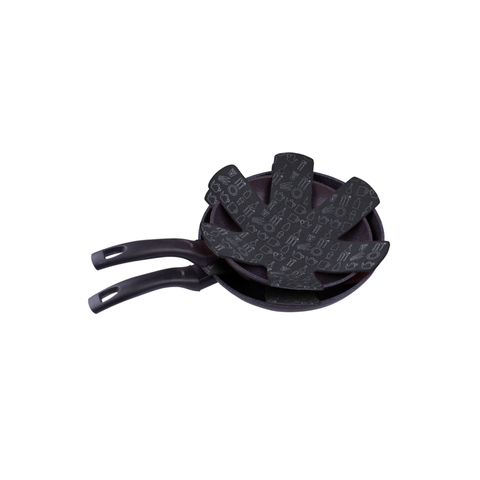 Pot & Pan Protectors Set 2 - Charcoal Grey