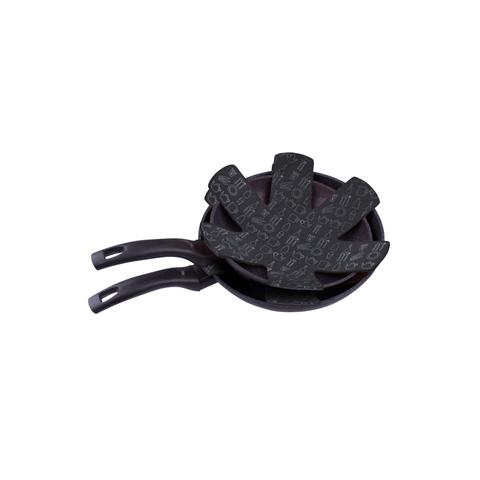 Pot & Pan Protectors Set 2 - Charcoal Grey