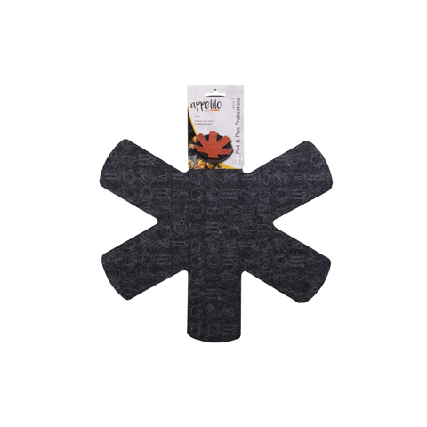 Pot & Pan Protectors Set 2 - Charcoal Grey