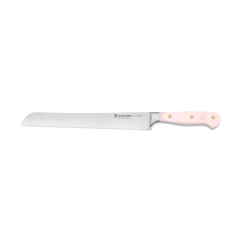 Classic Colour Himalayan Salt Double-Serrated Bread Knife 23cm