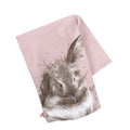 Pimpernel Wrendale Tea Towel Pink Rabbit