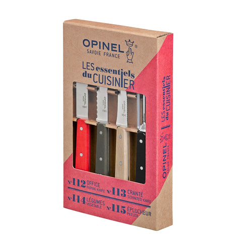 Les Essentiels Loft S/S Kitchen Knife Set (#112, #113, #114, #115)