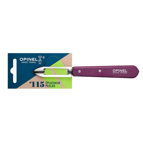 Les Essentiels Peeler #115 Stainless Steel Plum