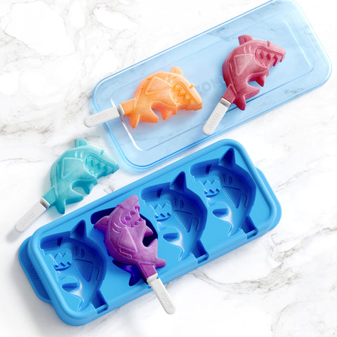 Shark Ice Pop Moulds