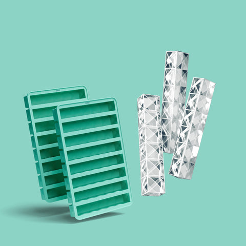 Prism Bottle Ice Trays