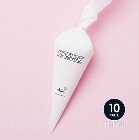 12" Biodegradable Piping Bags (Pack of 10) - by Sprinks