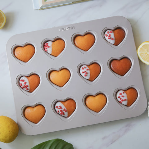 Heart Cake Mould - 12 Cup