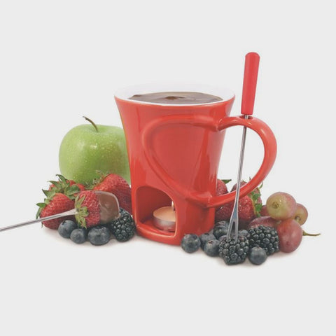Sweetheart 4 Piece Chocolate Fondue Mug