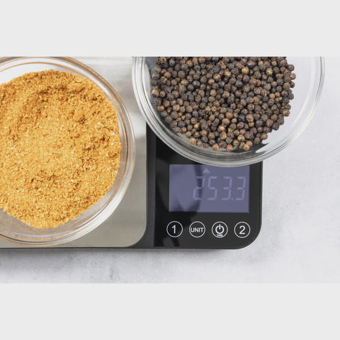 2 in 1 Scale 5kg - Silver