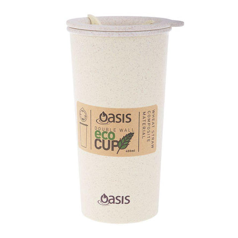 Double Wall "Eco Cup" 400Ml - 3 Asst. Colours