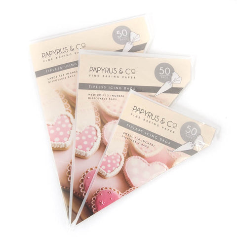 Tipless Icing Bags  - Small 10" (Pack of 50)