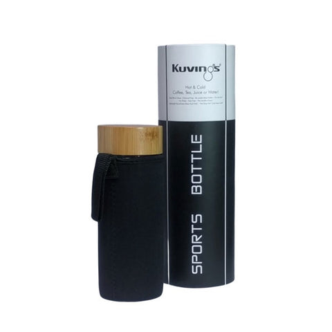 Bamboo Lid Tea Bottle 320ml