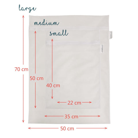 White Magic Recycled Plastic Laundry Bags