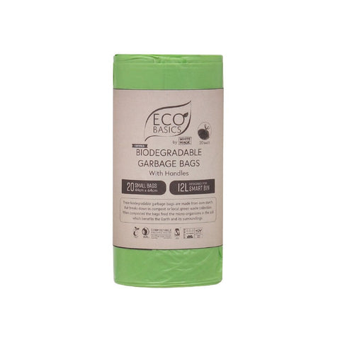 Biodegradable Garbage Bin Bags 20L - 15Bags/Roll