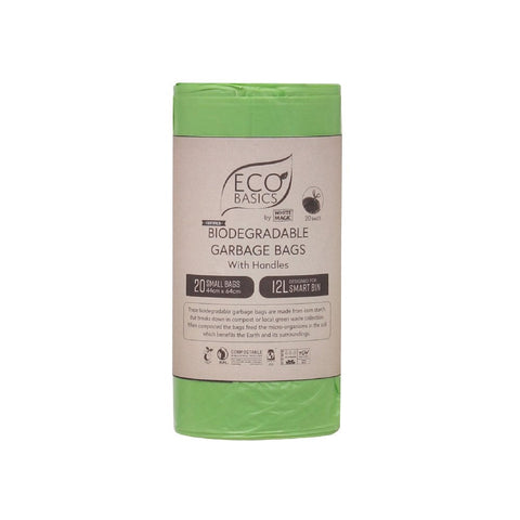 Biodegradable Garbage Bin Bags 12L - 20Bags/Roll