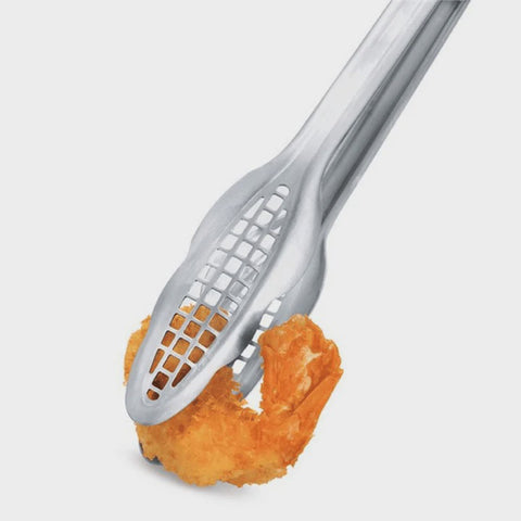 Grill Fry Stainless Steel Tongs 30.5Cm Narrow