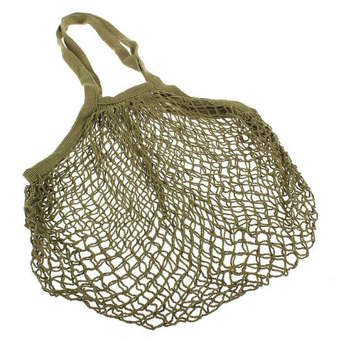 Cotton String Bag Long Handle - 8 Colors