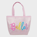 Vivid Ballet Handbag-Pale Pink