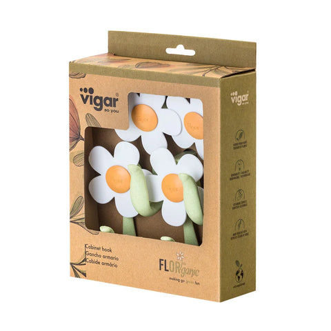 Vigar Florganic Cabinet Hook 4Peice