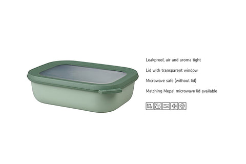 Set Cirqula Rectangular 3 Pieces (750+1500+3000) - Nordic Sage