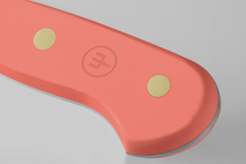 Classic Colour Coral Peach Serrated Utility Knife 14cm