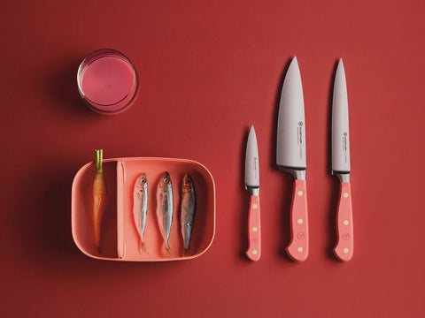 Classic Colour Coral Peach Paring Knife 9cm