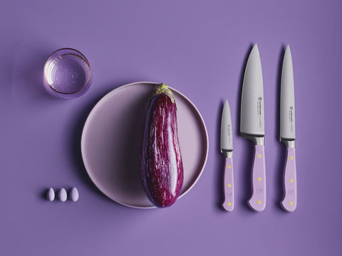 Classic Colour Purple Yam Cooks Knife 16cm