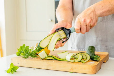 Y Peeler, Soft Grip, Mineral Water, Carded