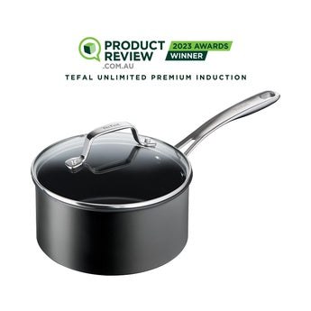 Tefal Unlimited Premium Induction Non-stick Induction Saucepan 18cm   Lid
