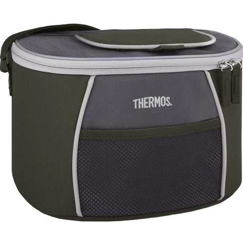 E5 Can Cooler With Ldpe Liner - Grey/Green